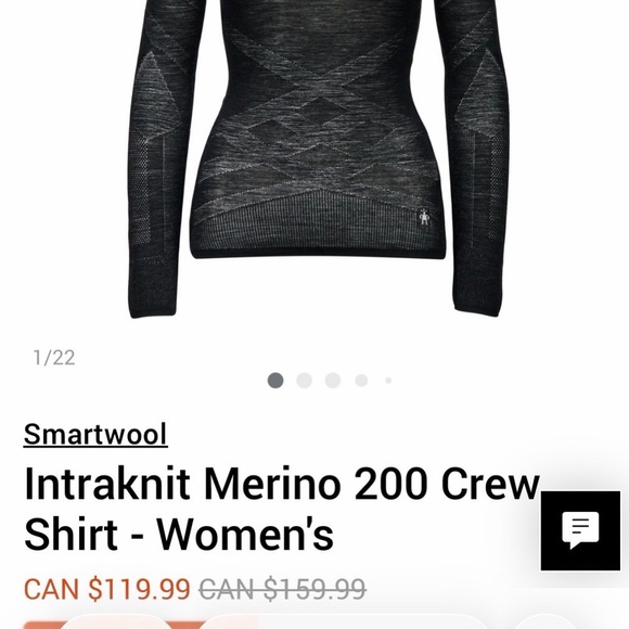 Smartwool base layer top - Picture 7 of 7